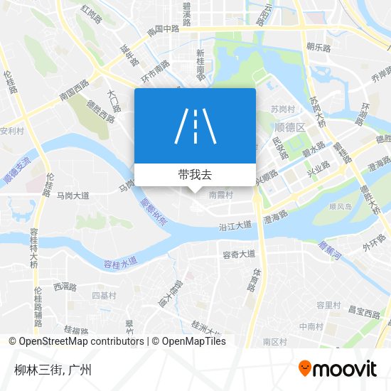 柳林三街地图
