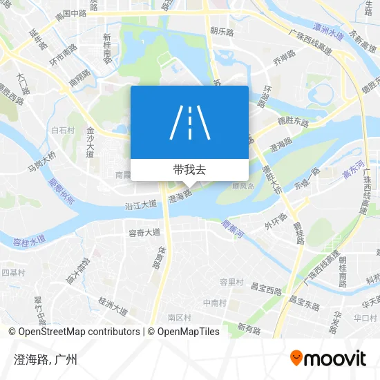澄海路地图
