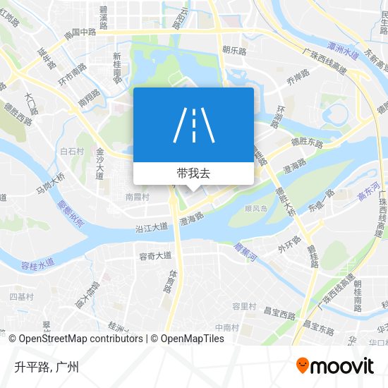 升平路地图