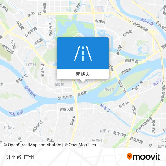 升平路地图