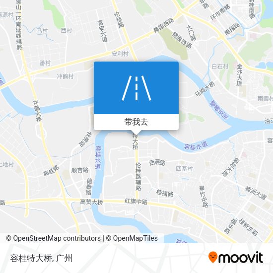 容桂特大桥地图