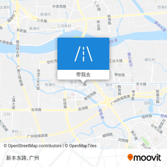 新丰东路地图