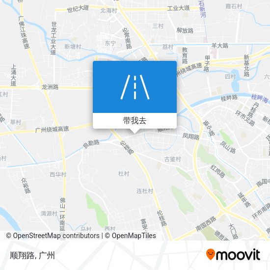 顺翔路地图