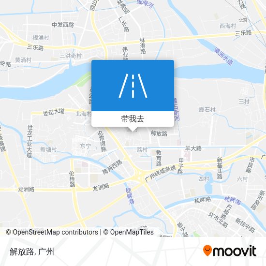 解放路地图