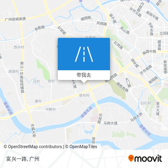 富兴一路地图