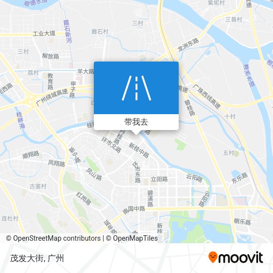 茂发大街地图