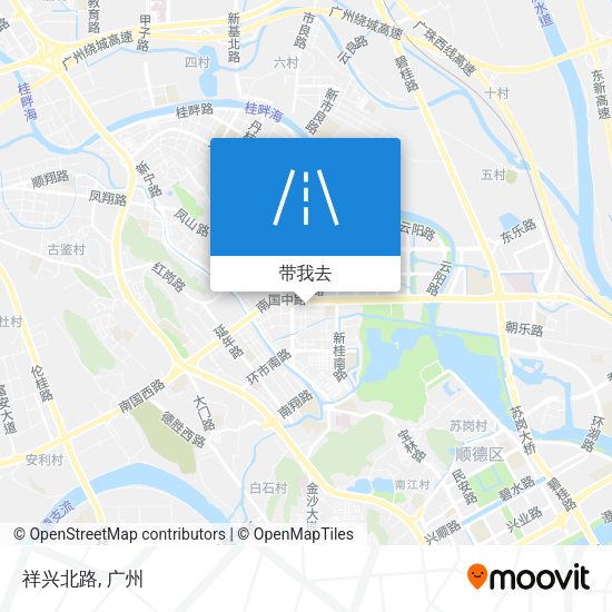 祥兴北路地图