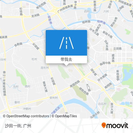 沙田一街地图