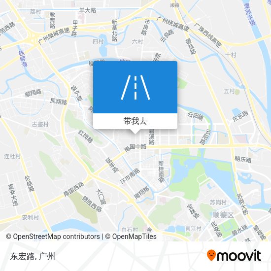 东宏路地图