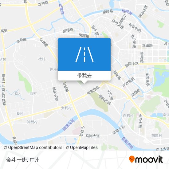 金斗一街地图