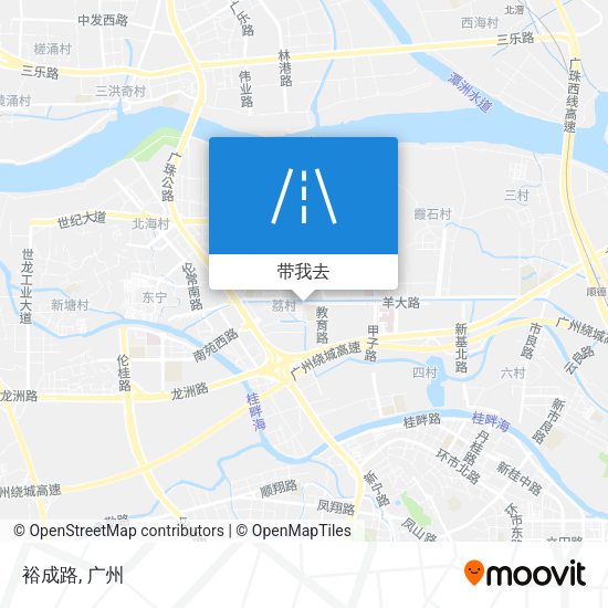 裕成路地图