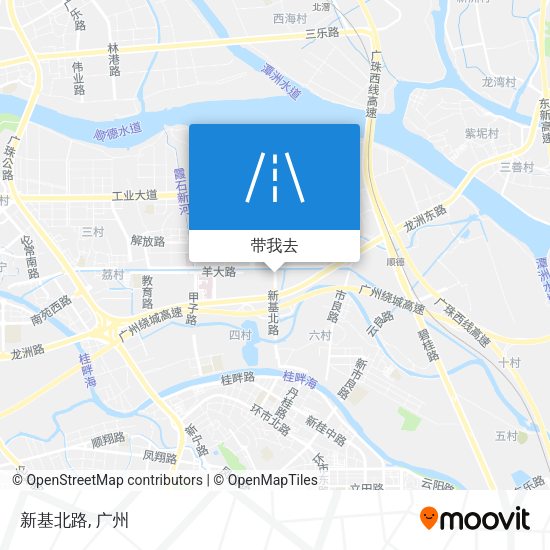 新基北路地图