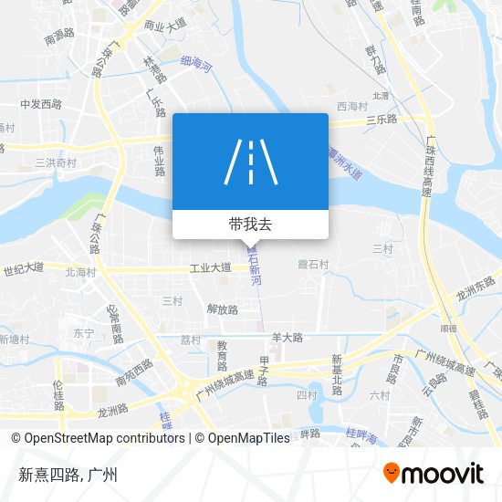 新熹四路地图