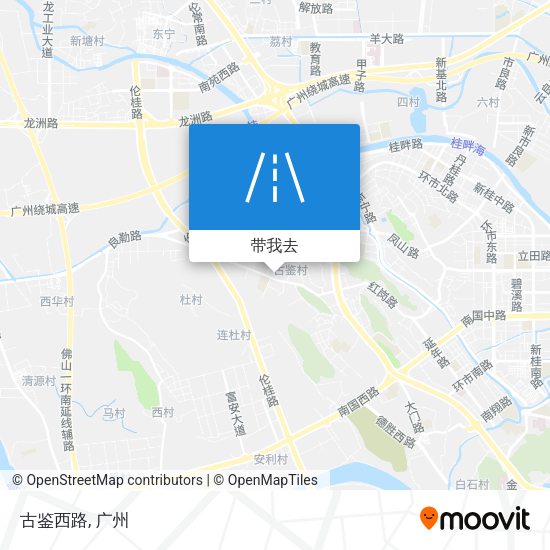 古鉴西路地图