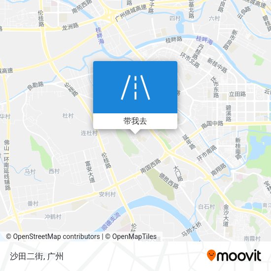 沙田二街地图