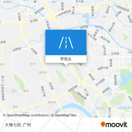 大墩七街地图
