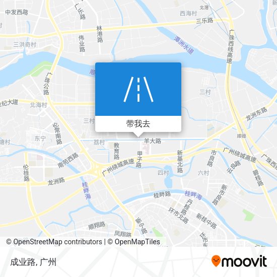 成业路地图