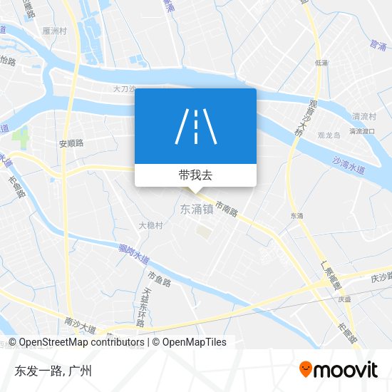 东发一路地图