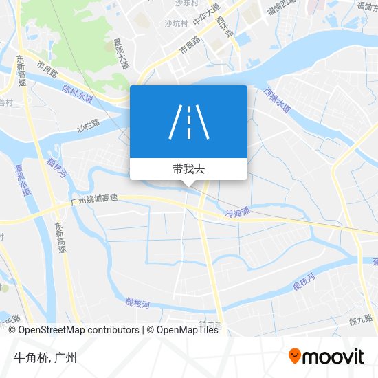 牛角桥地图