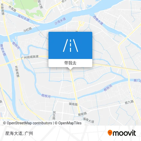 星海大道地图
