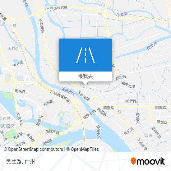 民生路地图