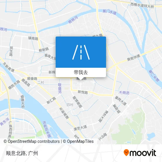 顺意北路地图