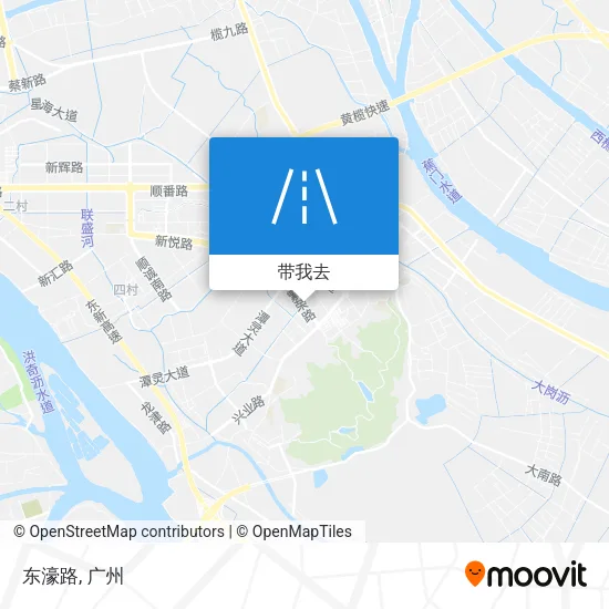东濠路地图
