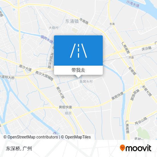 东深桥地图