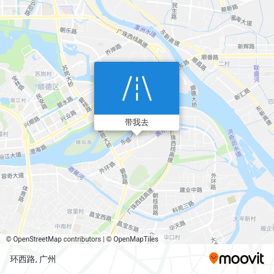 环西路地图