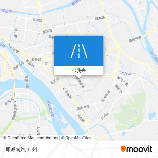 顺诚南路地图