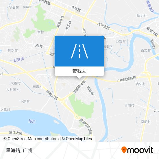 里海路地图