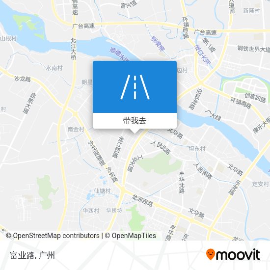 富业路地图