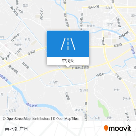 南环路地图