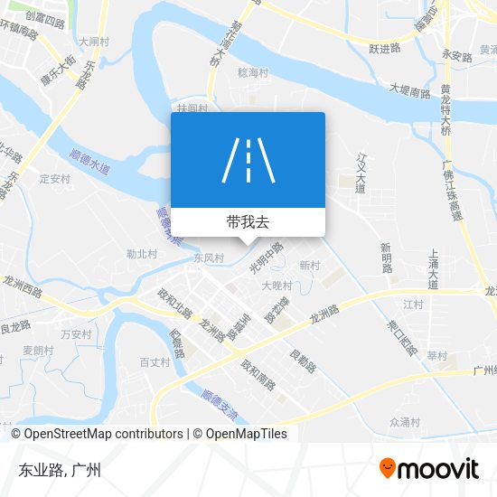 东业路地图