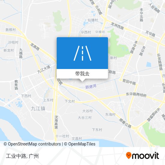 工业中路地图
