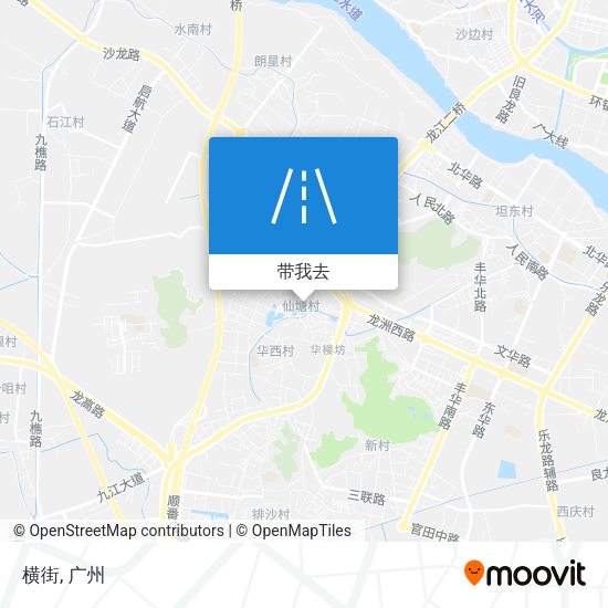 横街地图