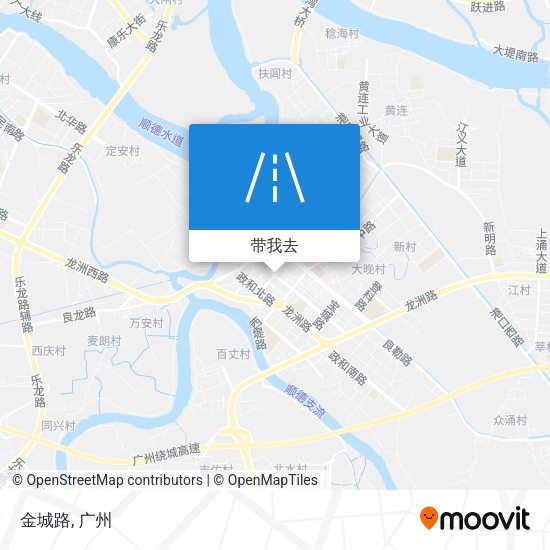 金城路地图