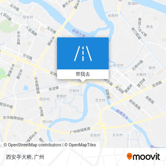 西安亭大桥地图