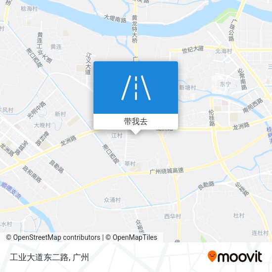 工业大道东二路地图