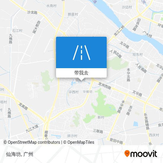 仙海坊地图