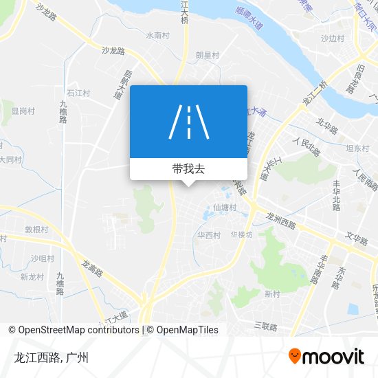 龙江西路地图