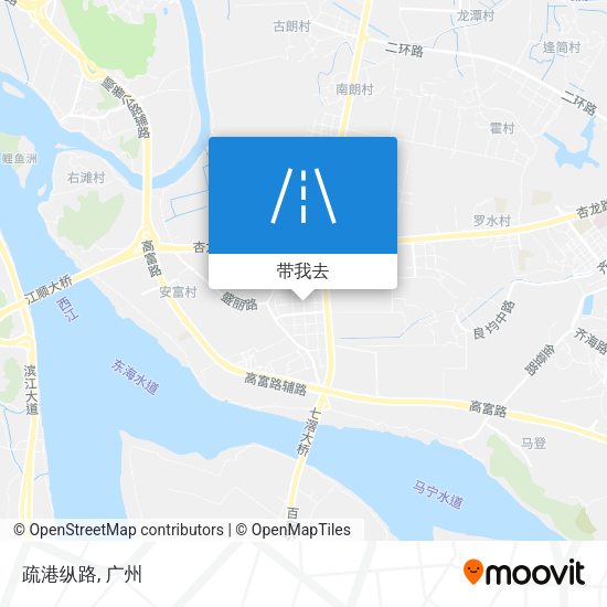 疏港纵路地图
