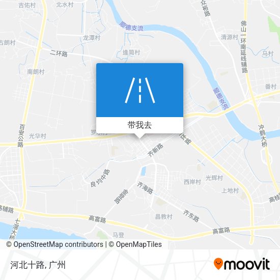 河北十路地图