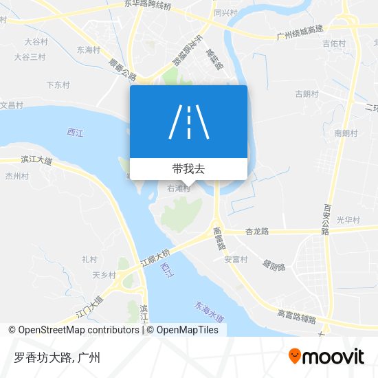 罗香坊大路地图