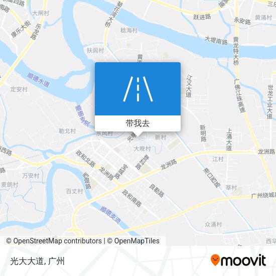 光大大道地图