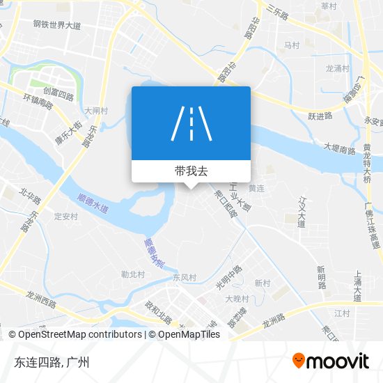 东连四路地图