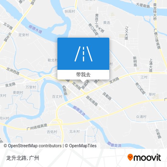 龙升北路地图
