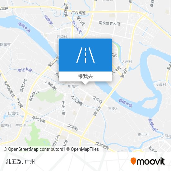 纬五路地图