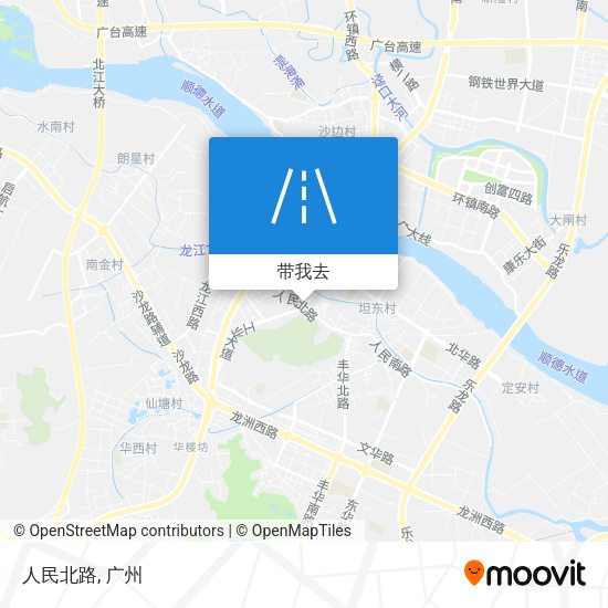 人民北路地图