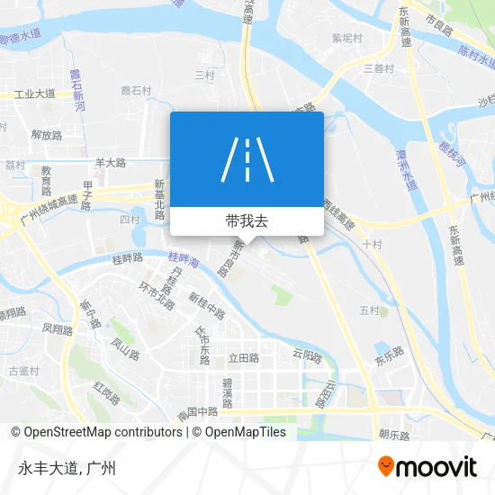永丰大道地图